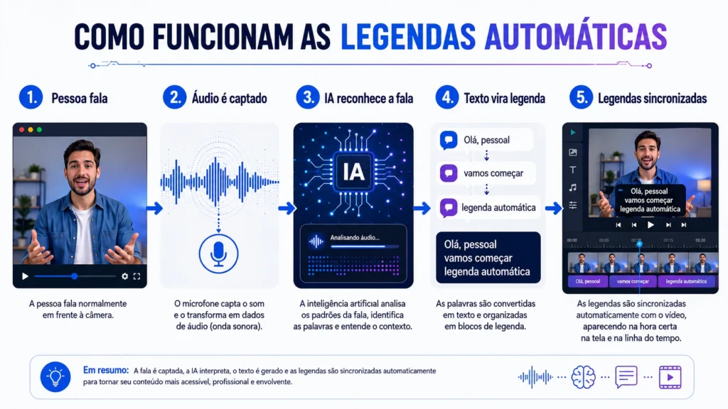 Como colocar legenda automática no CapCut