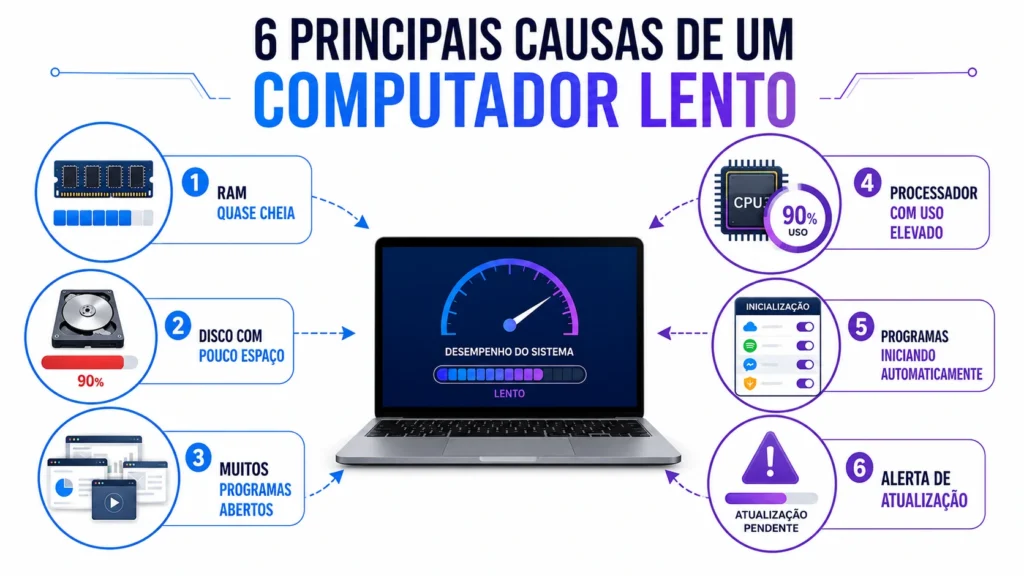 Computador lento? Veja como deixar o PC mais rápido