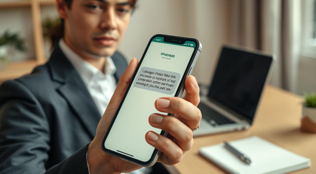 como saber se um link é falso no whatsapp
