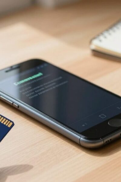 cartão de memória não aparece no celular