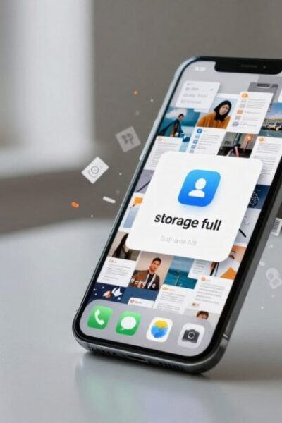 celular armazenamento cheio mesmo apagando tudo