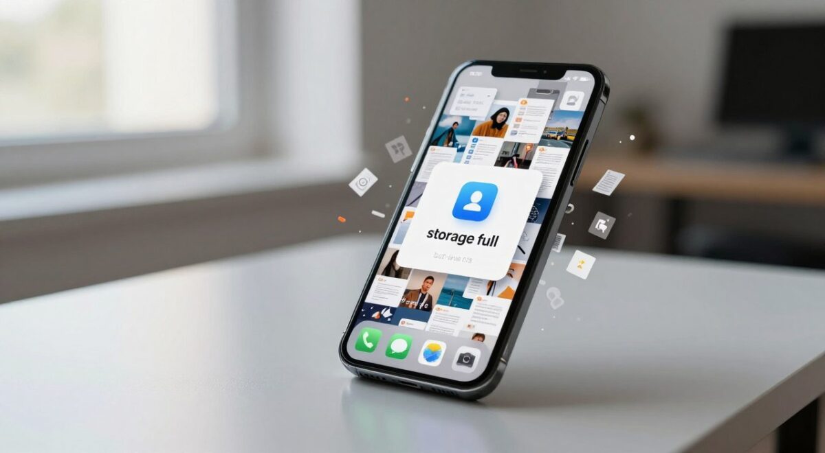 Celular Cheio Mesmo Apagando Tudo? Como Liberar Espaço 1 celular armazenamento cheio mesmo apagando tudo