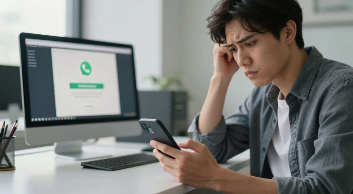 recebi código do WhatsApp sem pedir