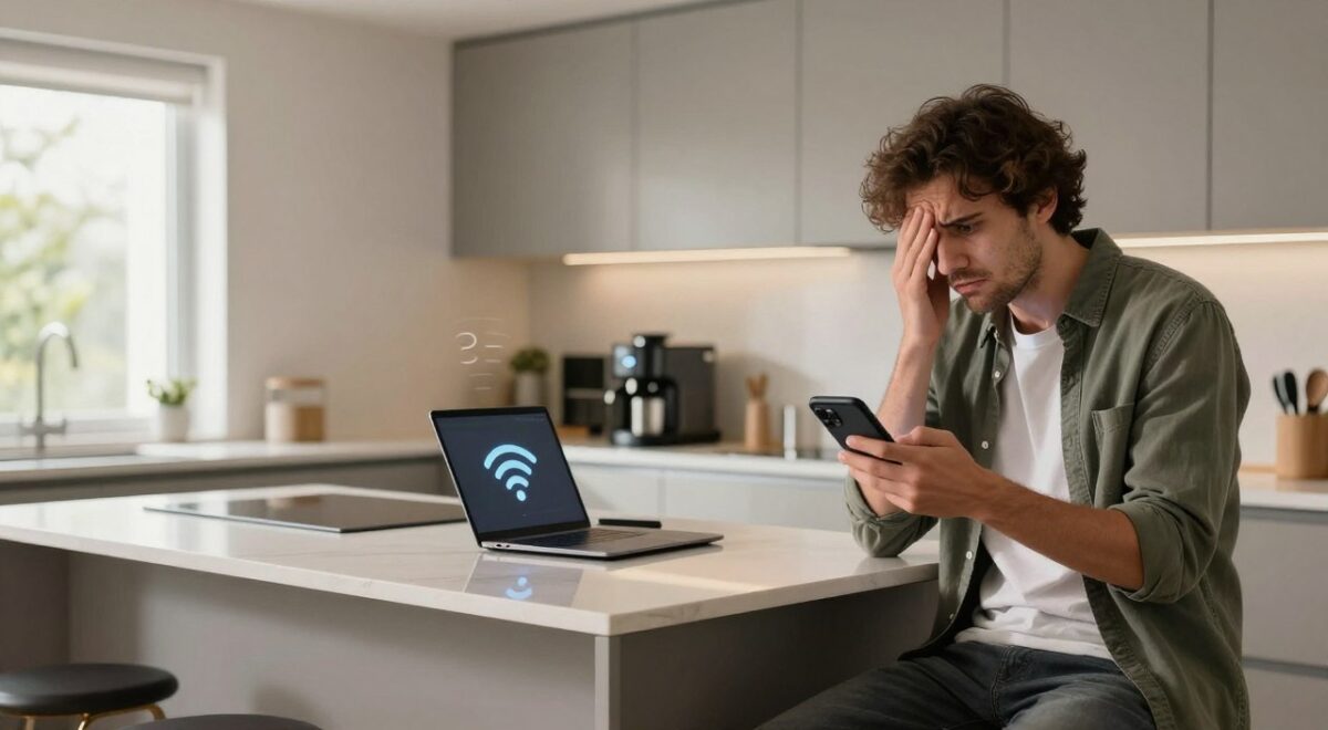 wifi ruim na cozinha