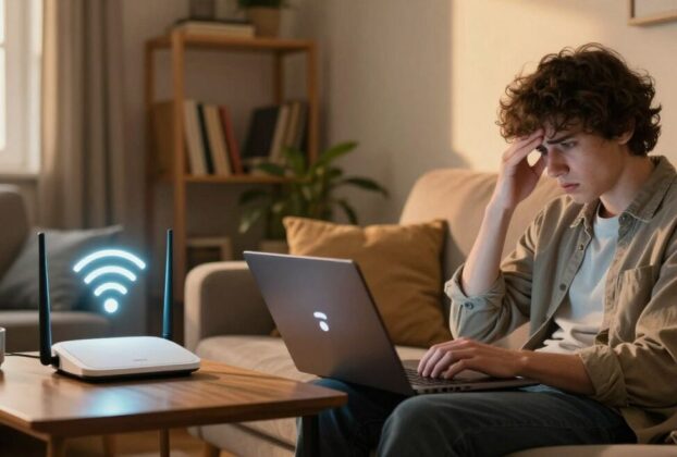 wifi só funciona perto do roteador