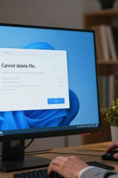 windows 11 não deixa apagar arquivo