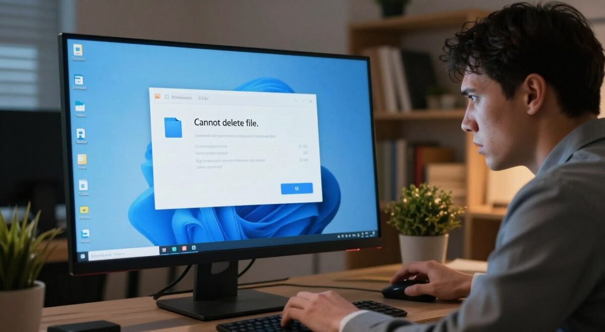 windows 11 não deixa apagar arquivo